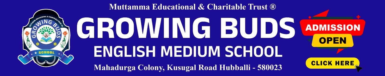 Growing buds school admission open